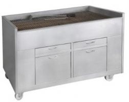 Grill Charbon de Bois statique 800 pour poulet