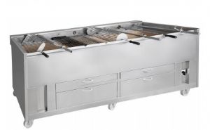 Grill Charbon de Bois Triphase 920 Simple CCVR