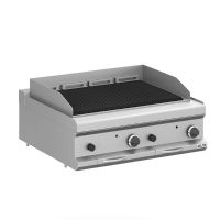 Grillade charcoal 2 zone gaz à poser magristra