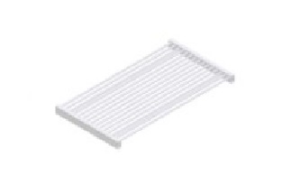 GRILLE EN INOX 300x555 mm