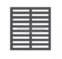 Grille pour Réfrigérateur COMBISTEEL