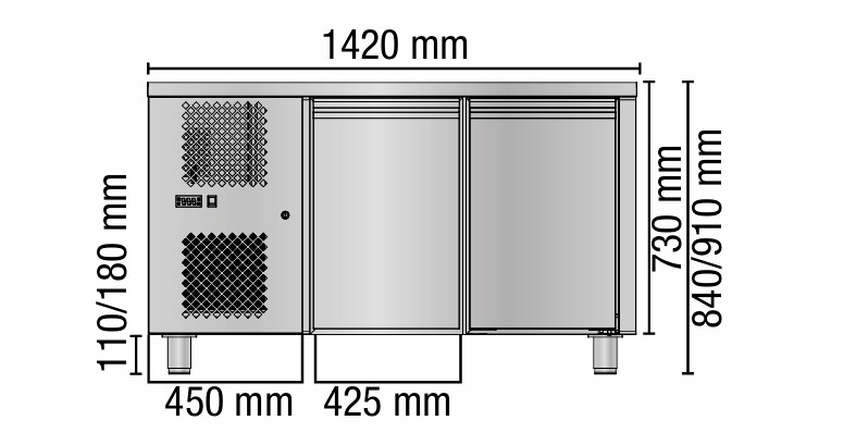 Groupe Frigorifique à Gauche