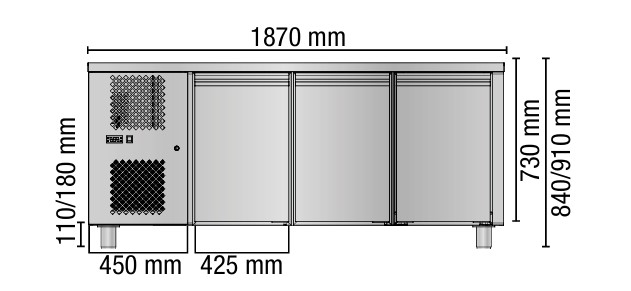 Groupe Frigorifique à Gauche