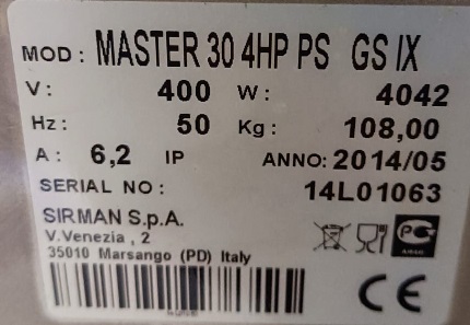 Hachoir mélangeur Master 850 Kg/H