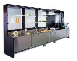 Hotte arriere bar Bolero