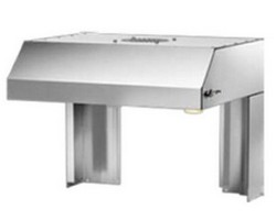 Hotte avec filtre au charbon actif