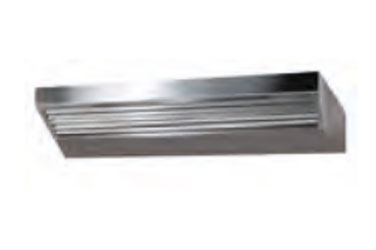 Hotte en inox avec moteur Zaffiro