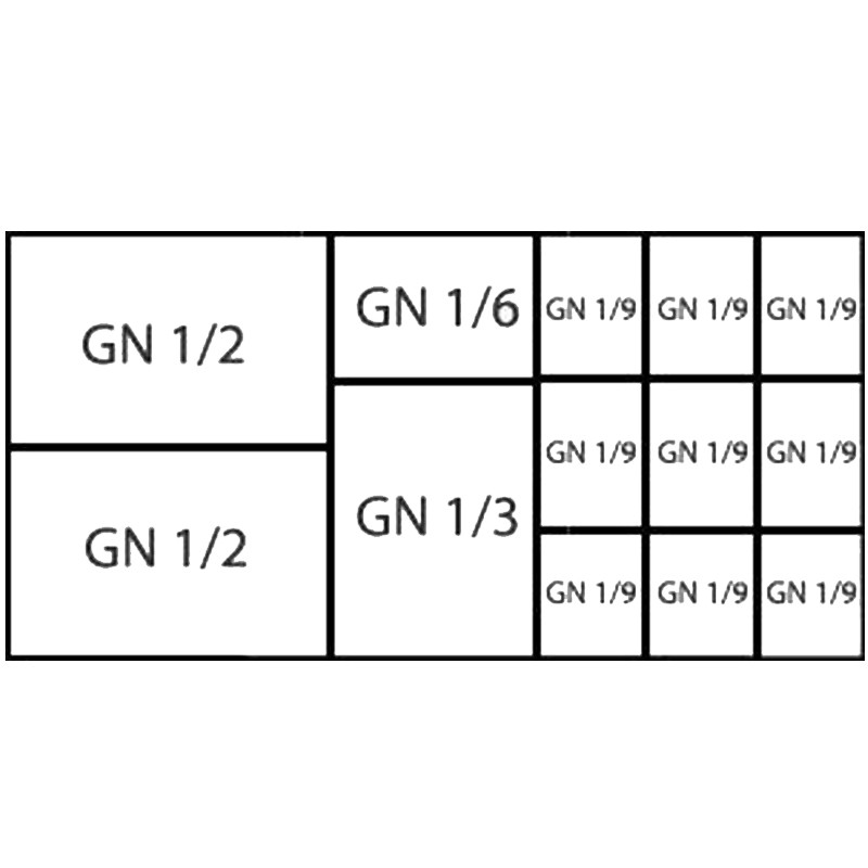 Kit Bacs Gastros 9 X Gn 1 9 Gn 1 3 Gn 1 6 Gn 1 2 Restauration Professionnelle Restoconcept Com