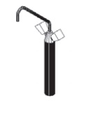 Kit colonne d’eau gauche