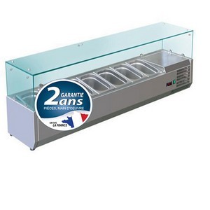 Kit réfrigéré vitré GN1/3 2000 mm