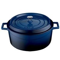 LAVA POÊLE À FRIRE EN FONTE Ø32 BLEU