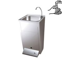 Lave mains avec commande au pied