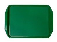 Lot de 20 plateaux vert