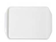 Lot de 30 plateaux Blanc