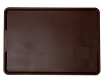 Lot de 40 plateaux Marron