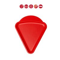 Lot de 50 mini plateaux polypropylène triangulaire