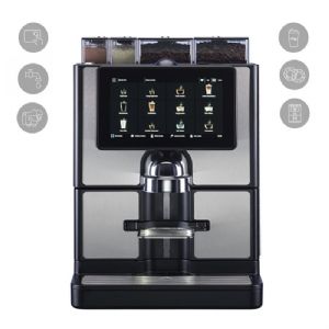 Machine à café automatique 2 mouleuses Silver Twin