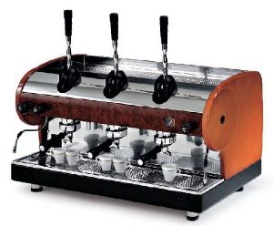 Machine à café électronique 3 groupes