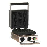 Machine de production de gaufres en épi 3 pièce