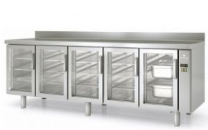 Meuble 700 positif groupe distance - 5 p. vitrees