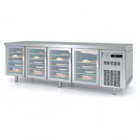 Meuble 800 positif 4 portes vitrées