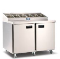 Meuble à pizza réfrigéré 2 portes