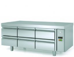 Meuble soubassement 700 grp distance- 6 Tiroirs GN