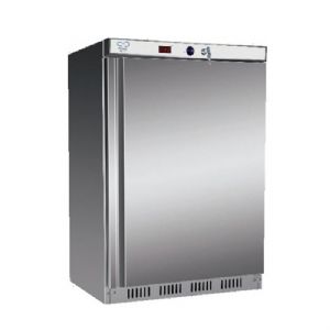 Mini armoire réfrigérée négative acier inox 130L