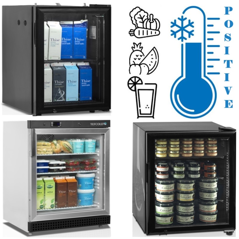 Mini-réfrigérateur porte vitrée