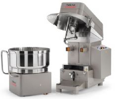 Petrin a spirale a cuve amovible 160kg