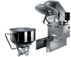 Petrin a spirale a cuve amovible Gemma 80 Kg