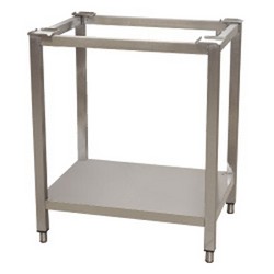 Piètement four, avec tablette inférieure