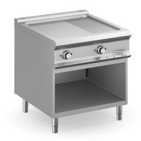 Plaque 2 zones 1/3 rainurée acier électrique