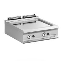 Plaque 2 zones chromée gaz à poser - DOMINA 900