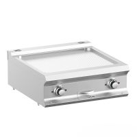 Plaque a snack électrique rainurée