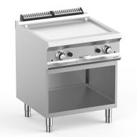 Plaque a snack RAINURÉE GAZ SUR BAIE LIBRE