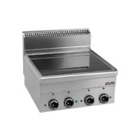 Plaque à snacker lisse 4 plaques électrique