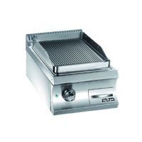 Plaque à snacker simple rainurée électrique