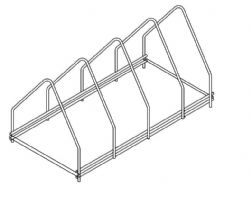 PLAQUE DE SUPPORT EN ACIER INOX 4