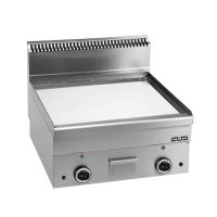 Plaque grillade minima 600 lisse gaz chromé