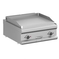 Plaque lisse à poser électrique double magristra