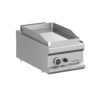 Plaque lisse chromée gaz à poser Plus 700