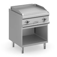 Plaque lisse électrique double sur baie libre