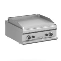 Plaque lisse gaz à poser double magristra plus 700