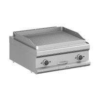 Plaque rainurée à poser électrique double Plus 700