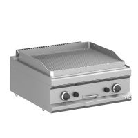 Plaque rainurée gaz à poser double plus 700