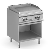 Plaque rainurée gaz sur baie libre plus 700