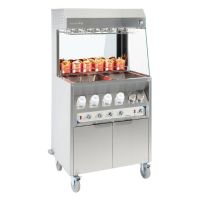 Poste de salage chauffe sauce 800