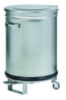 Poubelle inox 50 Litres
