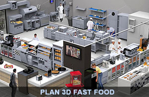 plan3d fast food